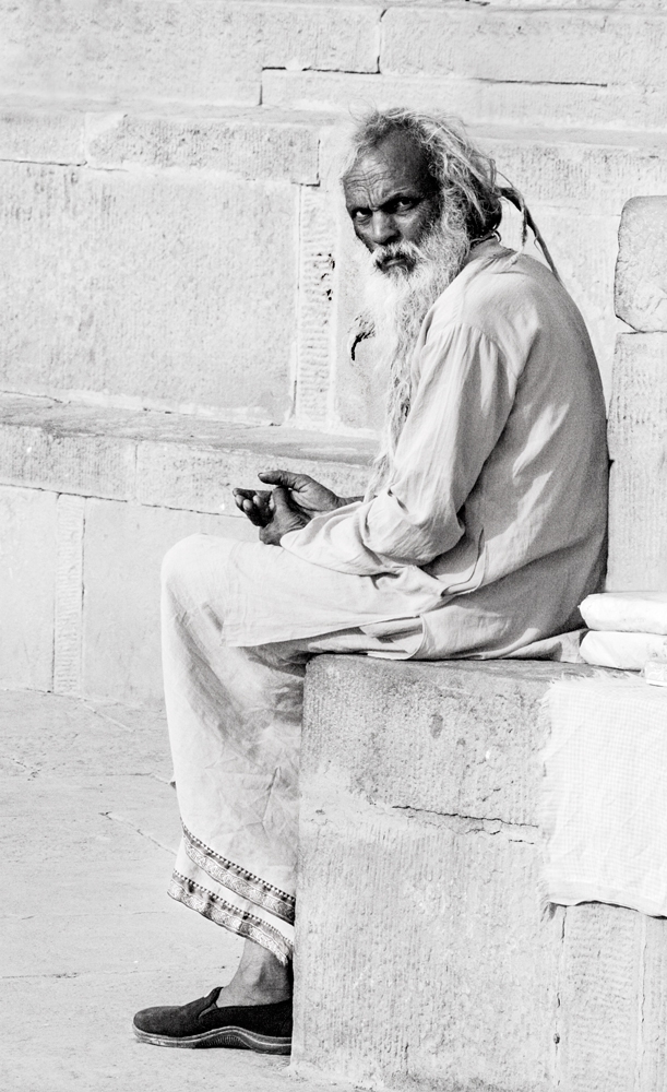 El vendedor de tchai 1, Varanasi 2010.