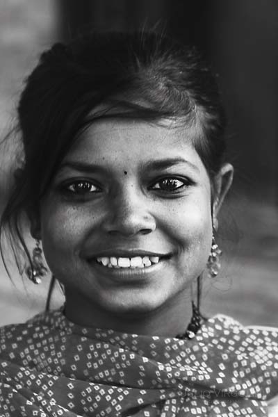 Ojos de niña, Patan, Nepal, 2010