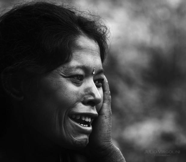 Llora o ríe? Dulikhel, Nepal, 2010.