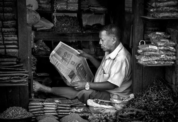 Vendedor de especias, Kathmandu, Nepal