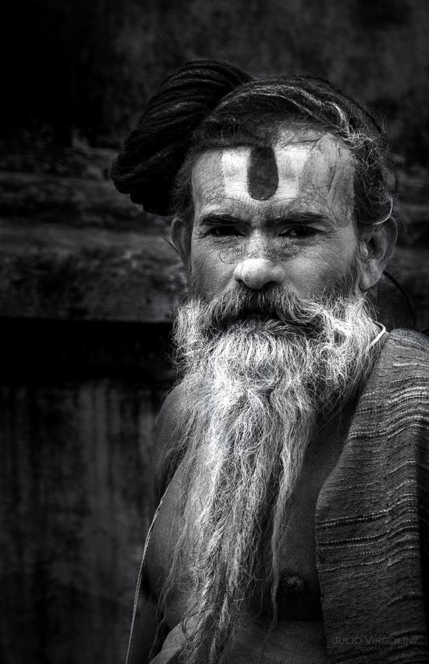 Sadhu en Pasupatinah, Kathmandu, Nepal