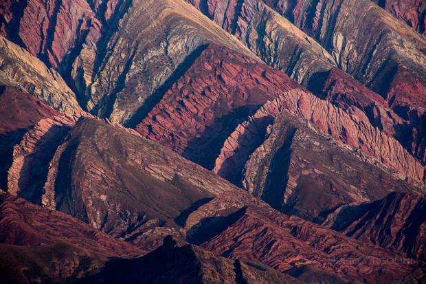 Hornocal, detalle, Jujuy, Argentina 2013.