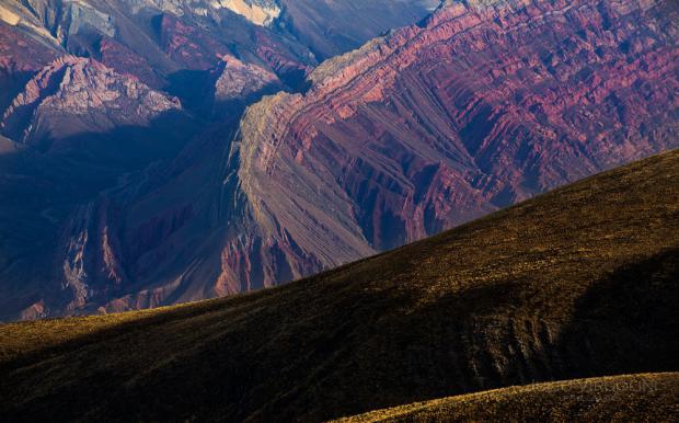 Sierra de Hornocal, parcial, Jujuy, Argentina 2013.