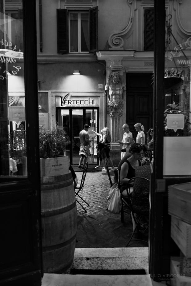 Croce, Ristorante Beltramme, Roma 2016.Via della 