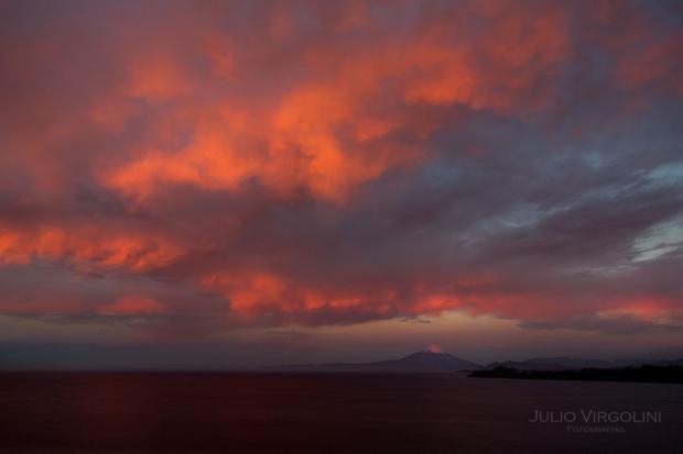 Cielo rojo