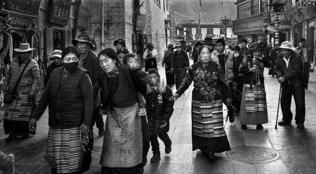 Kora de Jokhang temple, Lhasa 2014
