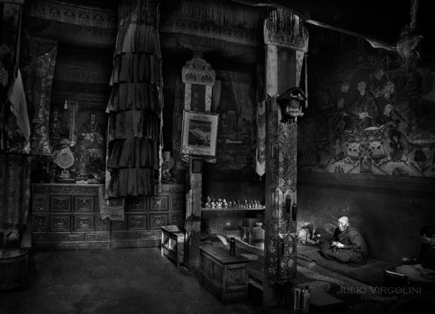 Rong Phu Monastery, Himalaya tibetano 2014.