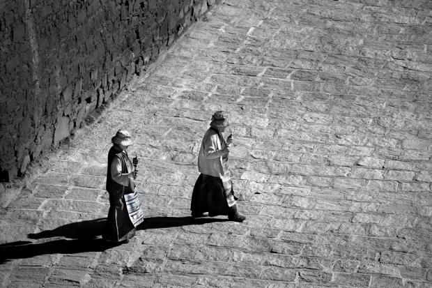 Kora en el monasterio de Gyantse, Tibet 2014.