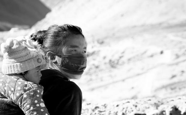 Madre, zona de Tingri, Tibet 2014