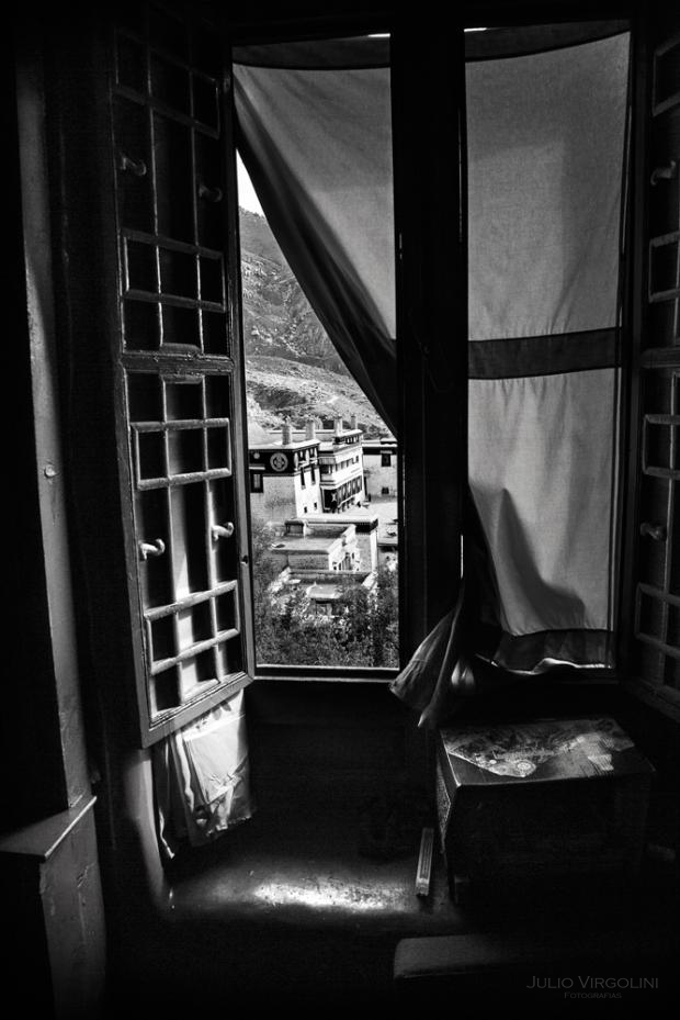 Ventana en Drepung Monastery, Lhasa 2014
