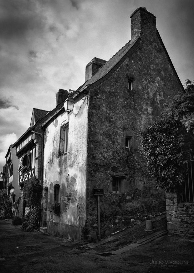 Casa bretona, La Bretagne, Francia 2015