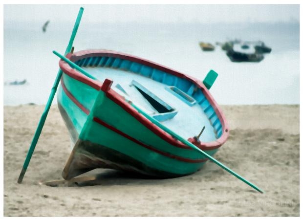 Bote en seco1, Lima, Perú
