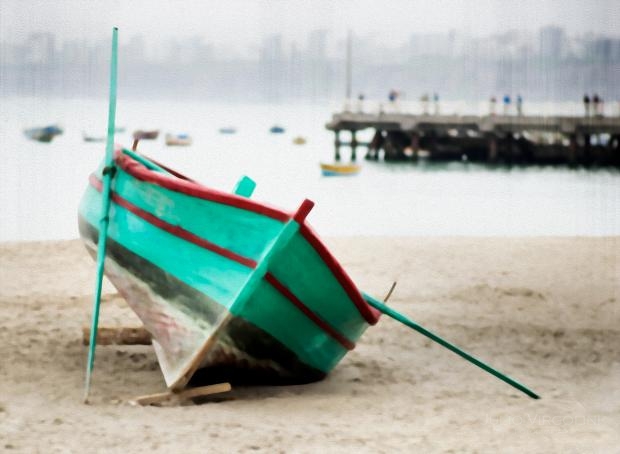 Bote en seco2, Lima, Perú