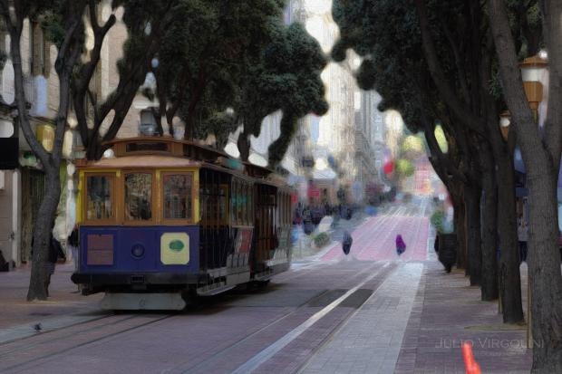 Cable car, San Francisco, USA
